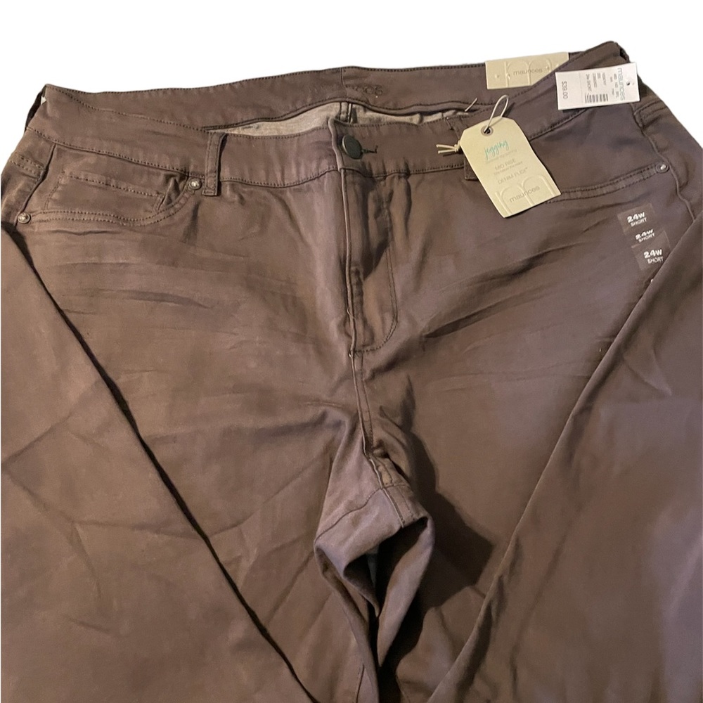 Maurice’s Jeggings Size 24W Dark Grey NWT - Picture 5 of 10